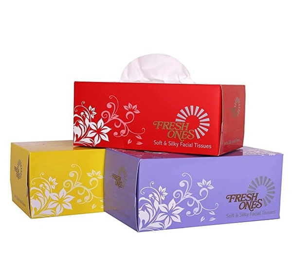 Fresh Ones Soft & Silky Facial Tissues : 200 Units