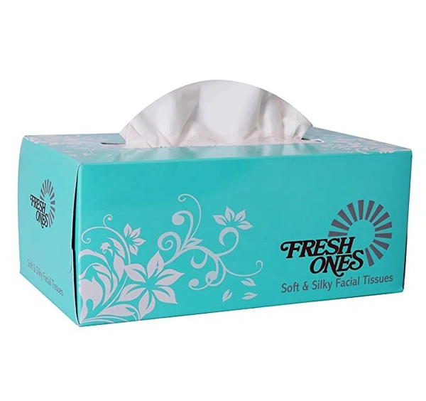 Fresh Ones Soft & Silky Facial Tissues : 200 Units