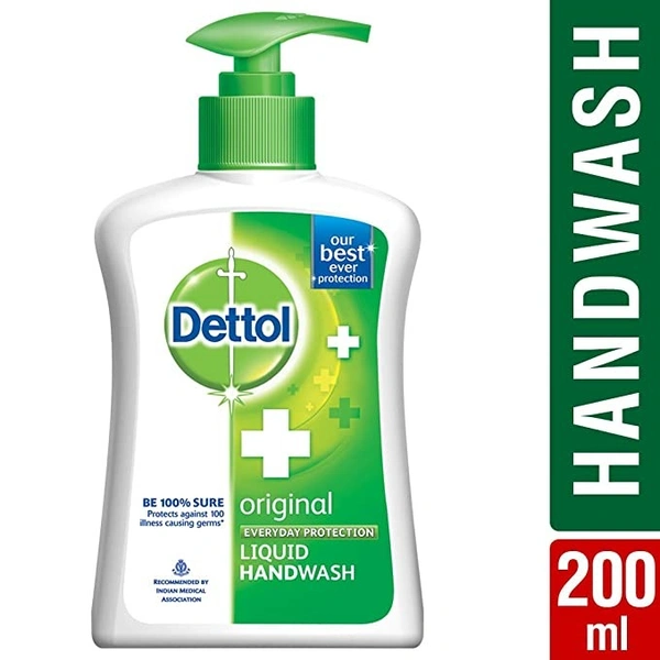 Dettol Original Liquid Handwash Pump : 200 ml - 200 ML