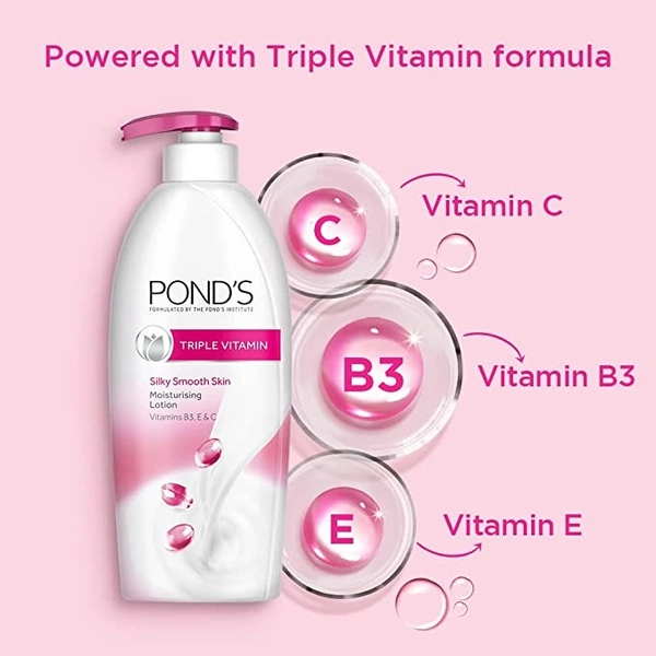 Pond's Triple Vitamin Moisture Lotion : 275 ml - 275 ml