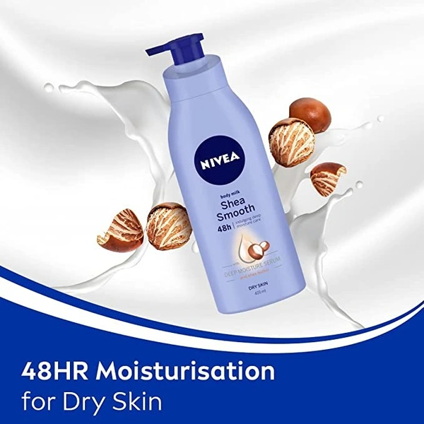 Nivea Shea Smooth Body Milk body lotion : 120ml - 120 ml