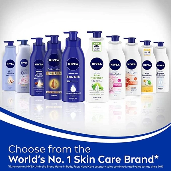 Nivea Shea Smooth Body Milk body lotion : 120ml - 120 ml