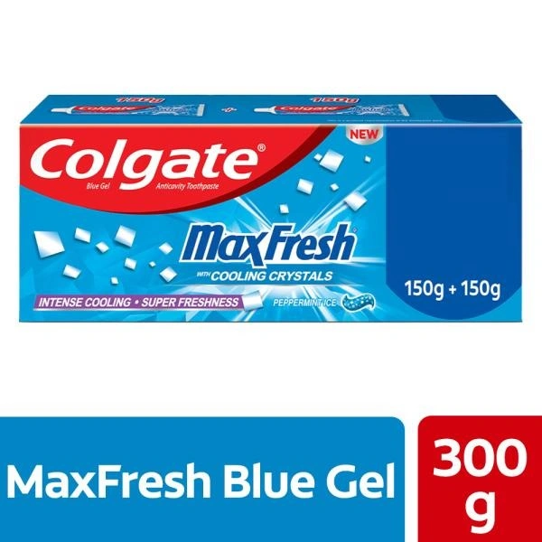 Colgate Max Fresh Peppermint Ice Toothpaste : 150  gms - 300 GMS