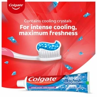 Colgate Max Fresh Peppermint Ice Toothpaste : 150  gms - 300 GMS