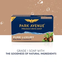 Park Avenue Pure Luxury Men's Soap : 4x125 gms - 4*125 Gms