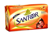 SANTOOR Santoor Sandal & Turmeric Soap : 4x125 gms - 4*125 Gms