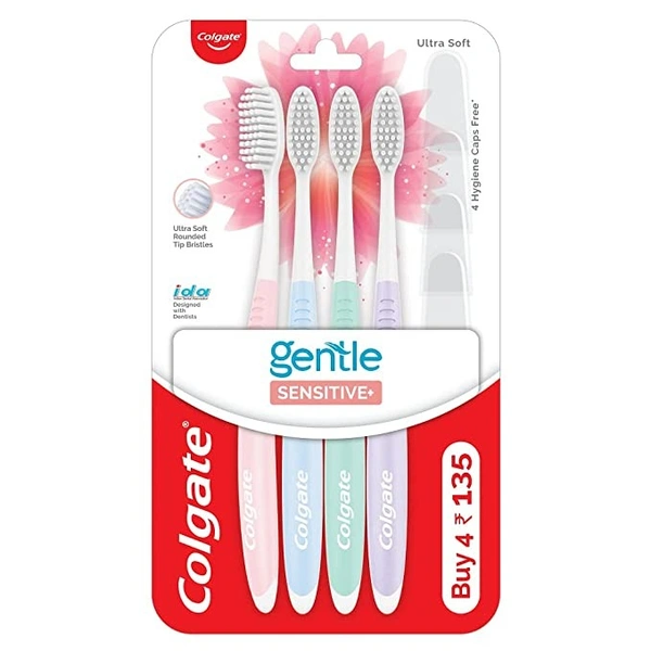 colagtle Gentle sensitive pack of 4 - 4 units (pack of 1)