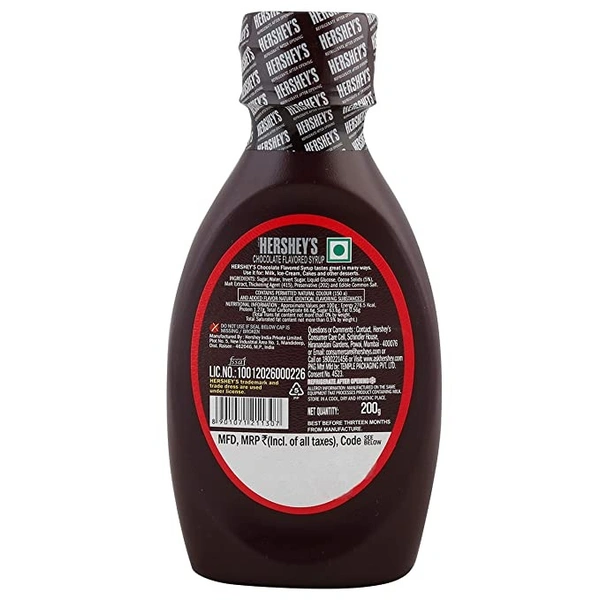 Hershey's Chocolate Flavour Syrup : 200 gms - 200 GMS