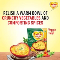 Saffola Masala Oats Veggie Twist : 500 gms - 500 gms