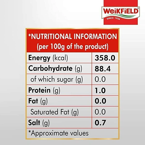 Weikfield Custard Powder Vanilla : 100 gms - 100 GMS
