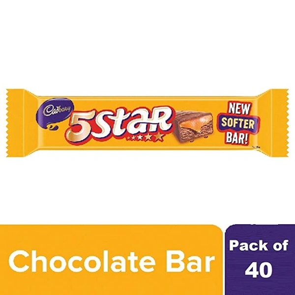 Cadbury 5 Star Chocolate : 40 gms - 40 Gms