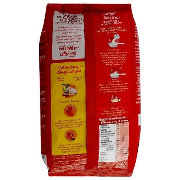 Kellogg's Oats : 1.5 kgs - 1.5 kgs