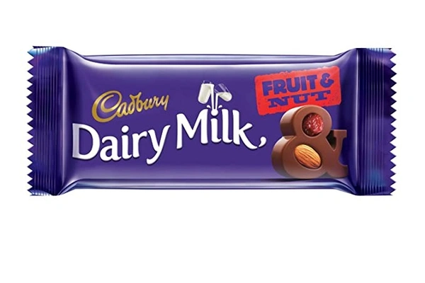 Cadbury Dairy Milk Fruit & Nut Chocolate : 36 gms - 36 Gms