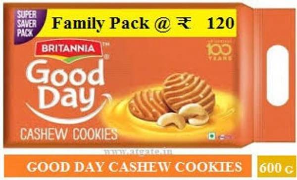 Good Day Cashew cookies 600 gms - 600 gms