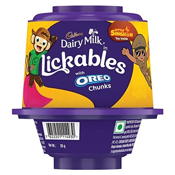 Cadbury Dairy Milk Lickables Chocolate : 20 gms - 20 Gms