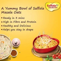 Saffola Masala & Coriander Oats : 38 gms - 38 gms, Masala & Coriander