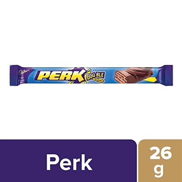 Cadbury Perk Double Glucose Chocolate : 26 gms - 26 Gms