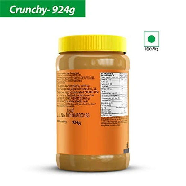 Sundrop Crunchy Peanut Butter : 924 gms - 924 Gms