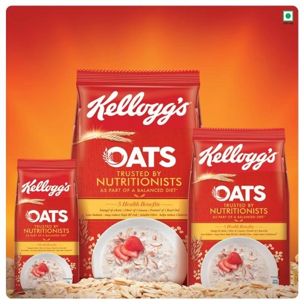 Kellogg's Oats : 900 gms - 900 gms