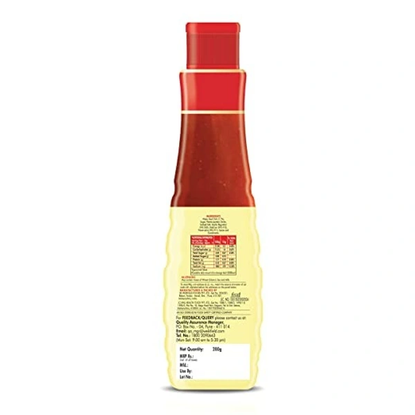 Weikfield Red Chilli Sauce : 200 gms - 200 GMS