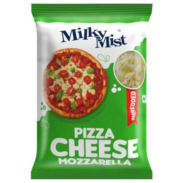 Milky Mist Mozzarella Shredded Cheese : 200 gms - 200 GMS, Shredded