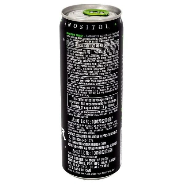 Monster Energy Drink Tin : 350 ml - 350 ML