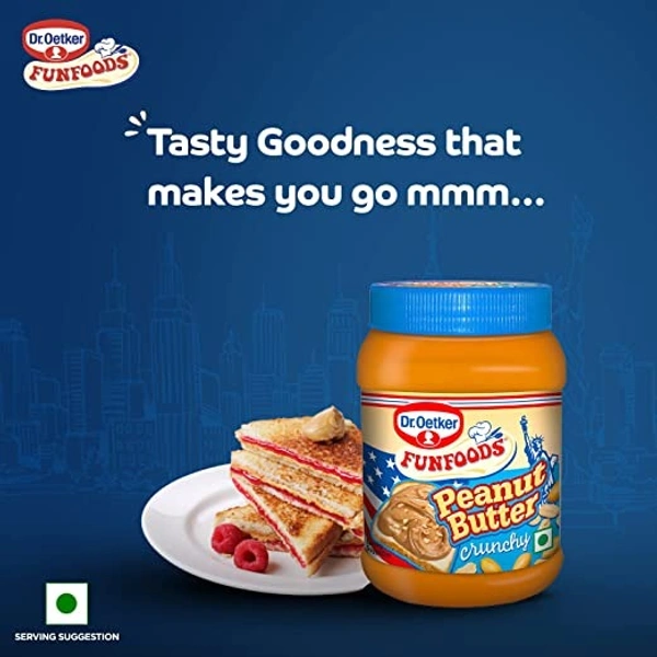Dr Oetker Funfoods Crunchy Peanut Butter : 1.25 kgs - 1.25 Kgs