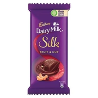 Cadbury Dairy Milk Silk Fruit & Nut Chocolate : 137 gms - 137 Gms
