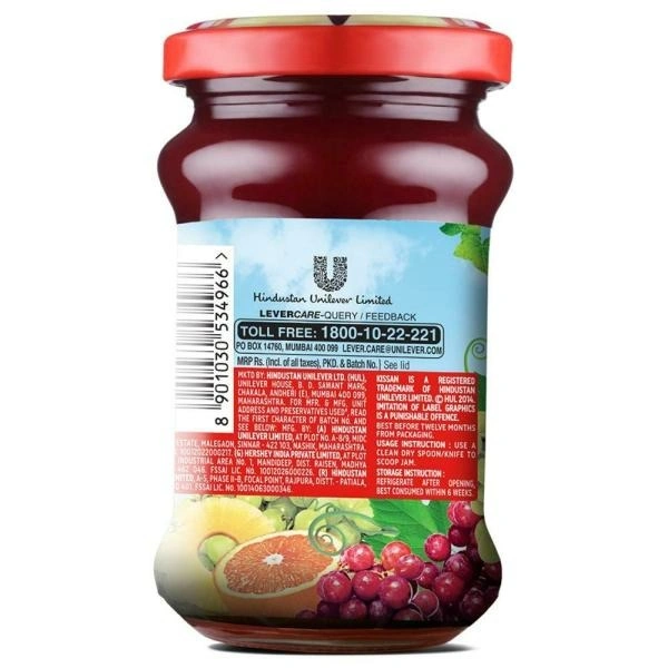 Kissan Mixed Fruit Jam : 200 gms - 200 Gms