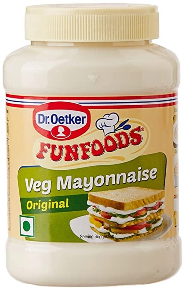 Funfoods Eggless Mayonnaise - Veg : 250 gms - 250 GMS