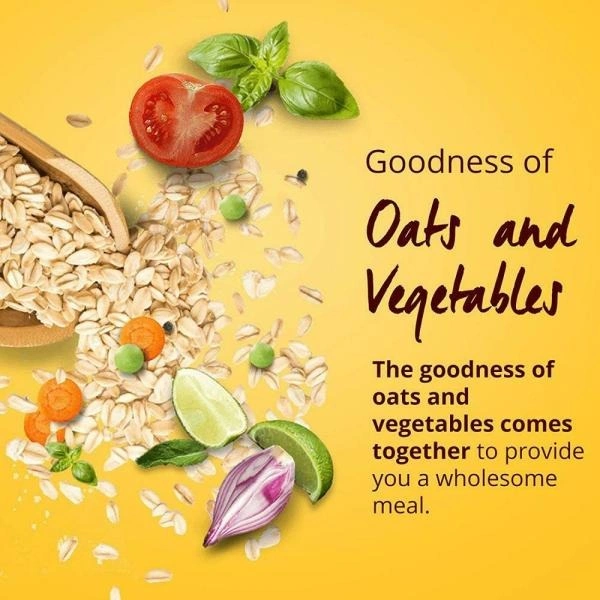 Saffola Masala Oats Veggie Twist : 38 gms - 38 gms