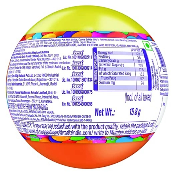 Cadbury Gems Surprise - Ball : 15.8 gms - 15.8 Gms