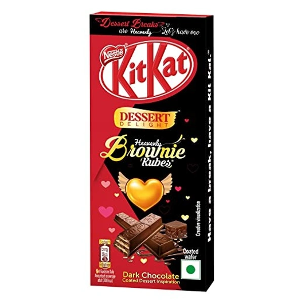 Nestle Kitkat Dessert Brownie Chocolate : 50 gms - 50 Gms