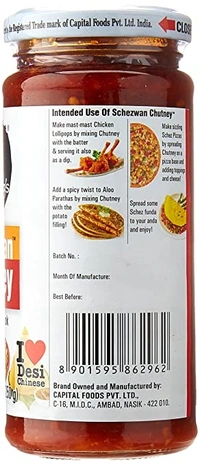 Ching's Schezwan Sauce : 250 gms - 250 GMS