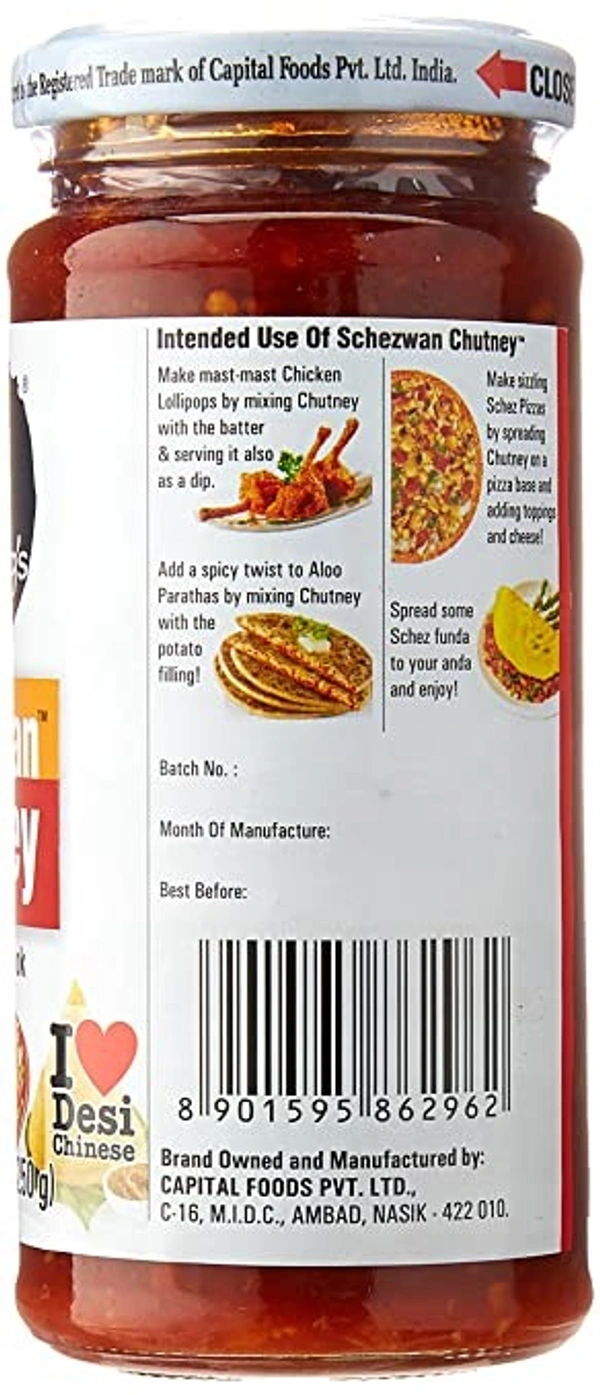 Ching's Schezwan Sauce : 250 gms - 250 GMS