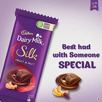 Cadbury Dairy Milk Silk Fruit & Nut : 55 gms - 55 Gms