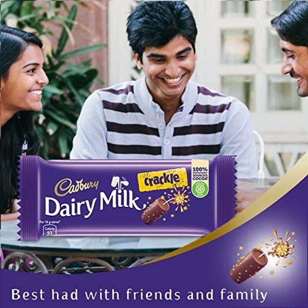 Cadbury Dairy Milk Crackle Chocolate : 36 gms - 36 Gms