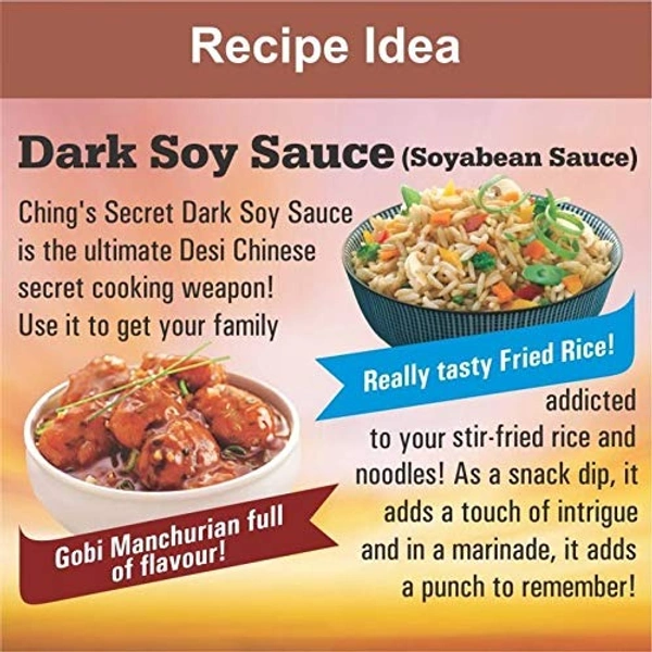 Ching's Dark Soy Sauce : 210 gms - 200 GMS