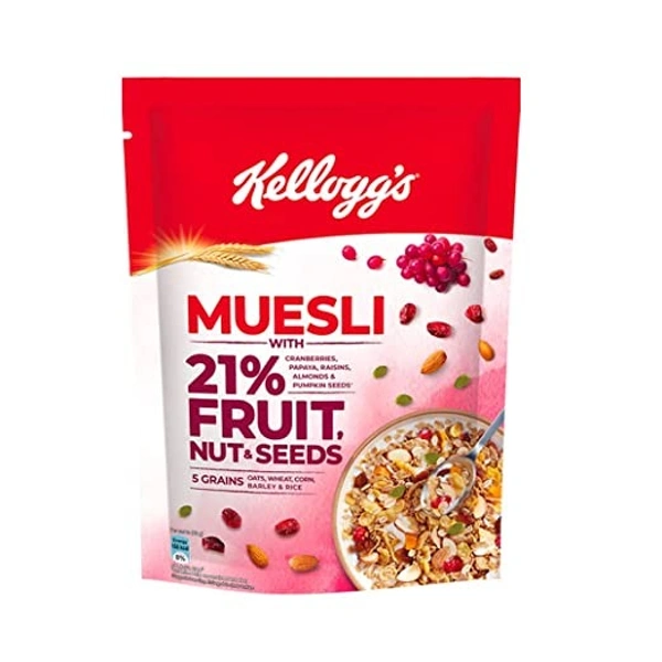 Kellogg's Muesli Fruit & Nut : 500 gms - 500 GMS