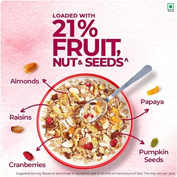 Kellogg's Muesli Fruit & Nut : 500 gms - 500 GMS