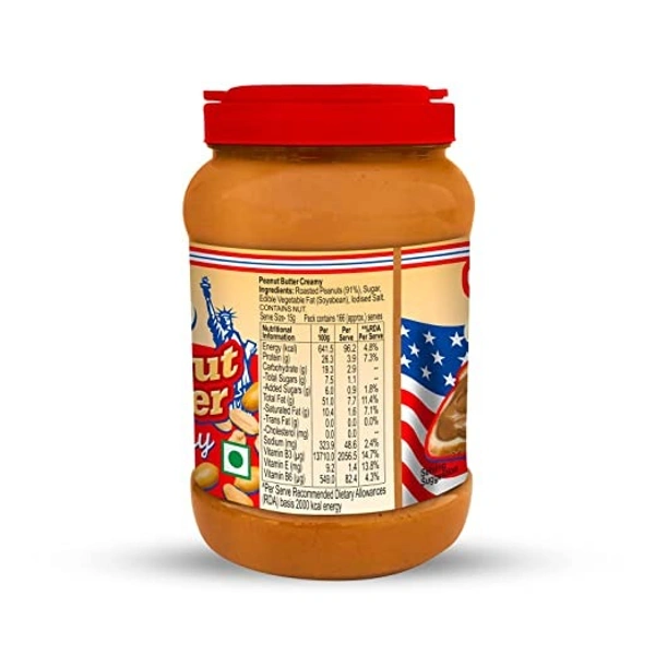 Dr Oetker Funfoods Creamy Peanut Butter : 1.25 kgs - 1.25 Kgs