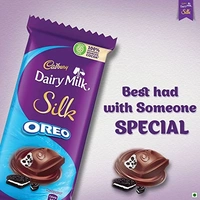 Cadbury Dairy Milk Silk Oreo Chocolate : 60 gms - 60 Gms