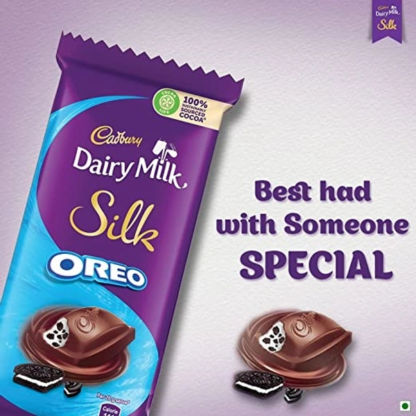 Cadbury Dairy Milk Silk Oreo Chocolate : 60 gms - 60 Gms