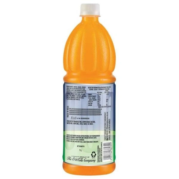 MINUTE MAID Minute Maid Pulpy Orange Juice : 1 Litre - 1 LITRE