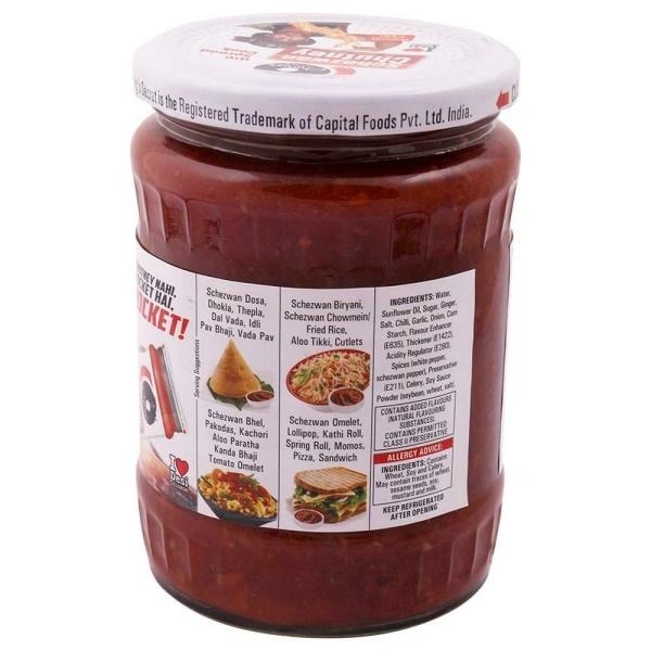 Ching's Schezwan Chutney : 600 gms - 600 GMS
