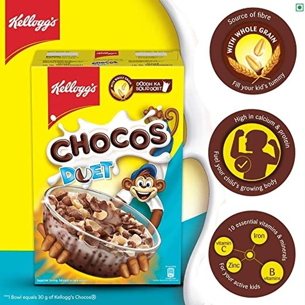 Kellogg's Chocos Duet : 375 gms - 375 gms