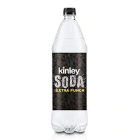 KINLEY Kinley Club Soda : 1.25 Litres - 1.2 LITRES
