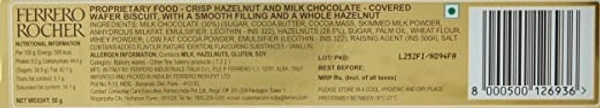 Ferrero Rocher - 4 Pieces : 50 gms - 50 Gms