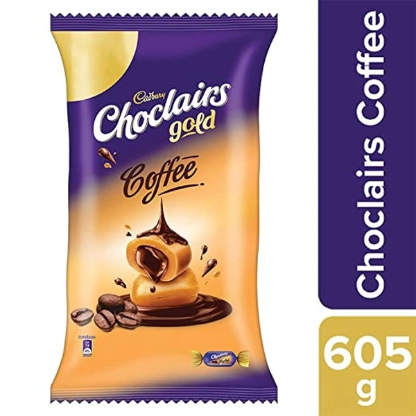 Cadbury Coffee Choclairs Gold Chocolate : 605 gms - 605 Gms