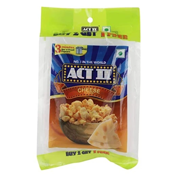 Act II Cheese Flavour Popcorn : 210 gms - 210 gms
